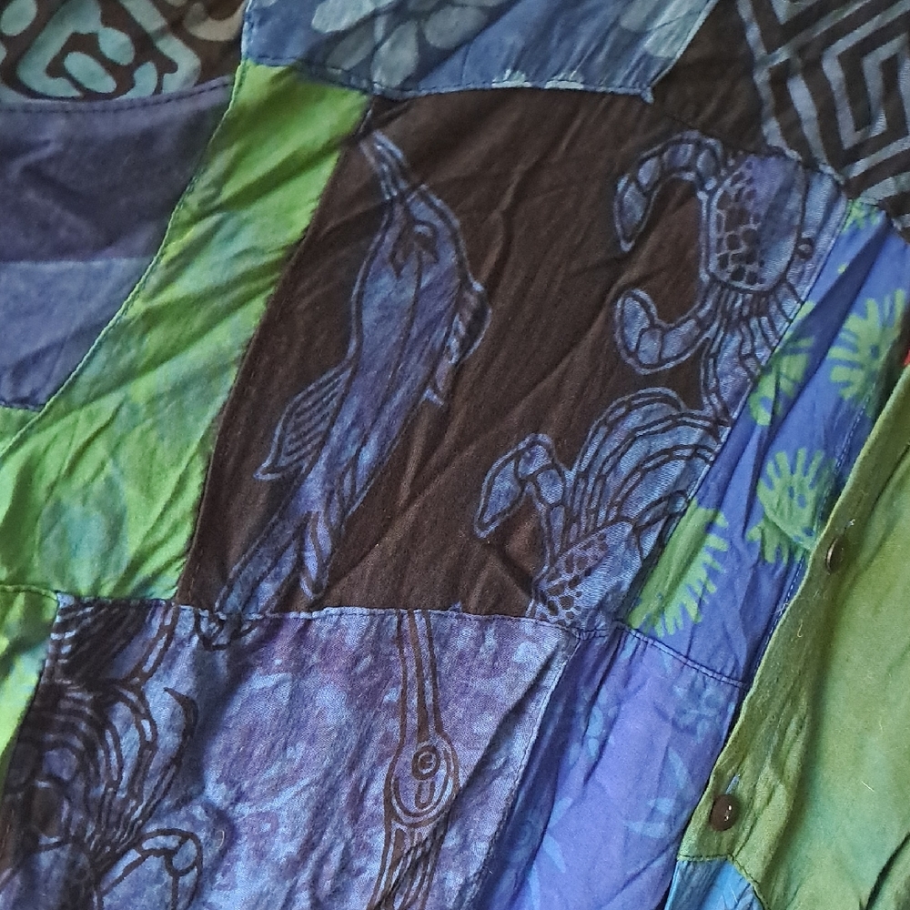 Multicolor Patchwork Jacket - image 3